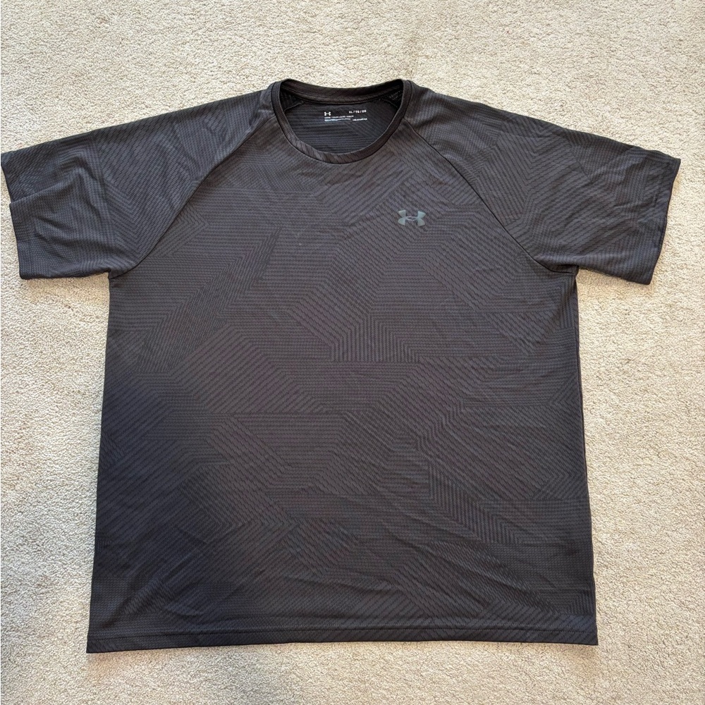 Under Armour Men's Charcoal Short Sleeve Tee